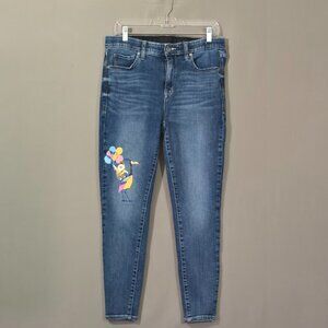 Torrid Disney Pixar Up Russell Kevin Sky High Skinny Jeans Womens 12 Stretch